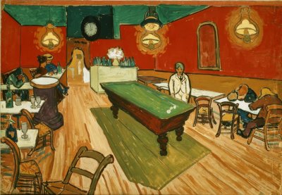 O café da noite em Arles de Vincent van Gogh
